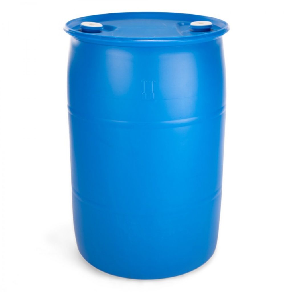 Blue barrel
